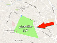 محدوده اجرای طرح تفکیک زباله از مبدا در شهر بانه