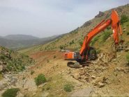 جاده کشی غیر قانونی در کوهستانهای ساوان