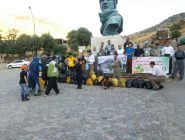 ھەڵمەتی خاوێنکاری بە بۆنەی ڕۆژی نا بۆ نایلۆن(پلاستیک)، لە سەیرانگای پیرمرا بەڕێوەچوو